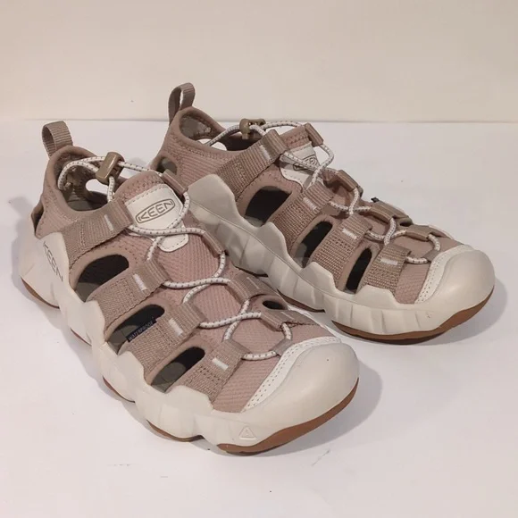 Keen Hyperport H2 Women's Sandals In Birch/Plaza Taupe Size 8 - Picture 2 of 11